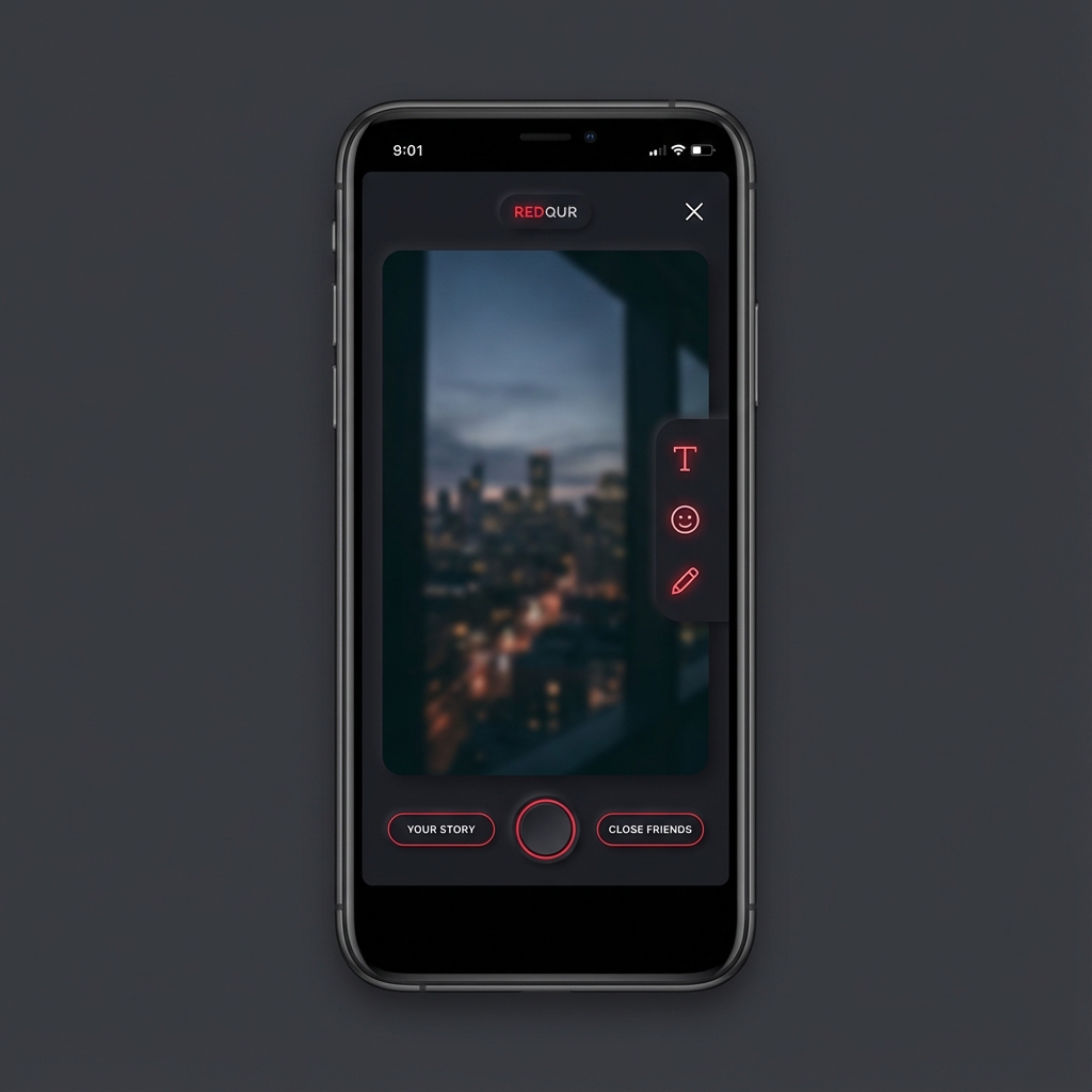 REDQUR Stories Interface